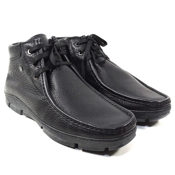 BALDININI ?? MEN\'S BLACK SOFT LEATHER COMFORT WINTER BOOTIE main image 6